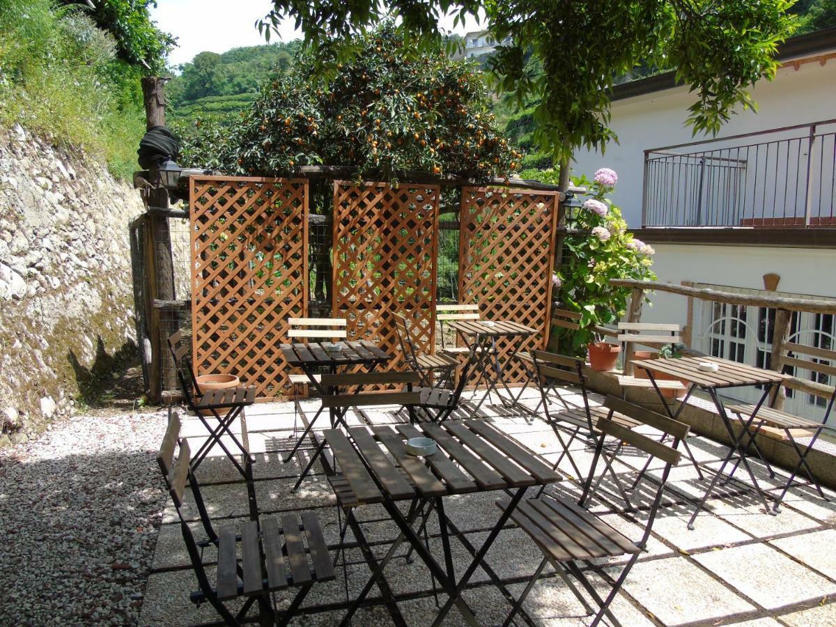Apartamento Antica Cartiera Sant'Elia Tramonti Exterior foto